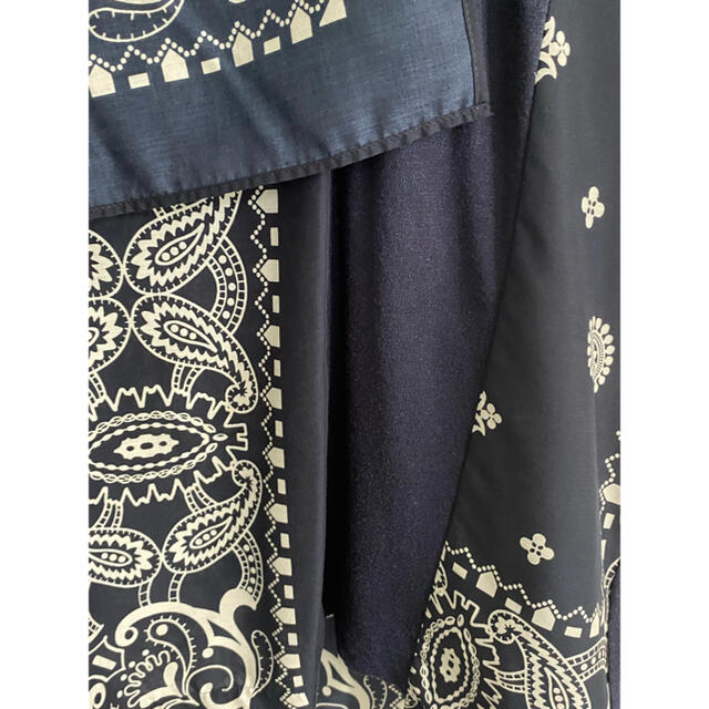 sacai サカイ ペイズリー シャツ ブラウス | www.jarussi.com.br