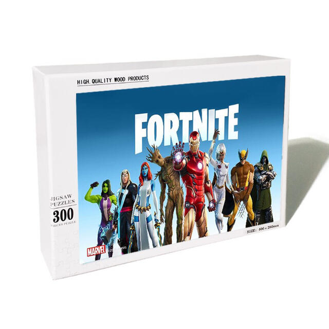 送料無料 Fortnite フォートナイト ジグソーパズル 300ピース エンタメ/ホビーのおもちゃ/ぬいぐるみ(キャラクターグッズ)の商品写真