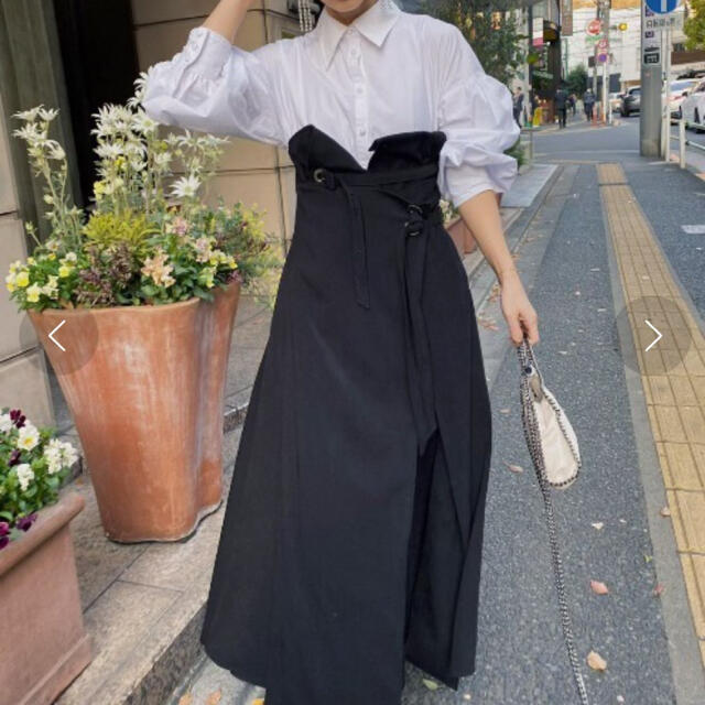 Ameri vintage MILLEFEUILLE SHIRT DRESS