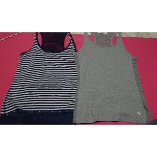 アバクロンビーアンドフィッチ(Abercrombie&Fitch)の未使用 アバクロンビー&フィッチ  タンクトップ M(Tシャツ/カットソー(半袖/袖なし))