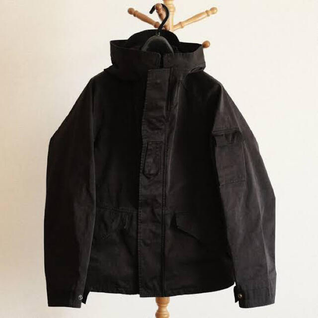 COMOLI(コモリ)のten-c rain parka 48 ブラック メンズのジャケット/アウター(マウンテンパーカー)の商品写真