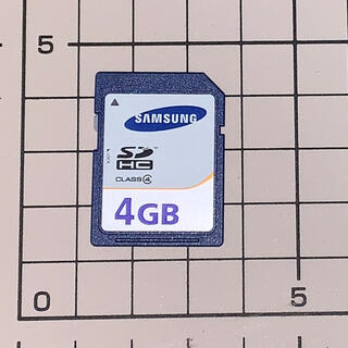 サムスン(SAMSUNG)のSDカード 4GB(PC周辺機器)