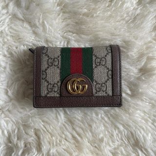 グッチ(Gucci)のGUCCI ophidia 二つ折り財布 コンパクトウォレット(財布)