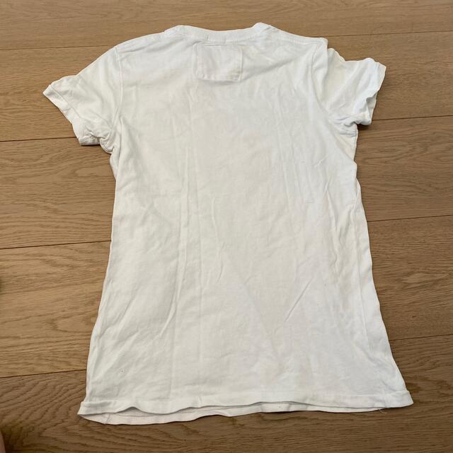 Abercrombie&Fitch(アバクロンビーアンドフィッチ)のアバクロ　Tシャツ　白　abercrombie&fitch 半袖 メンズのトップス(Tシャツ/カットソー(半袖/袖なし))の商品写真