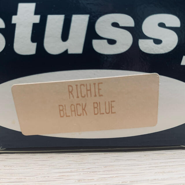 STUSSY(ステューシー)の90s STUSSY EYEGEAR RICHIE BLACK BLUE メンズのファッション小物(サングラス/メガネ)の商品写真