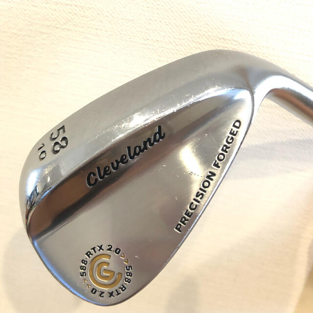 Cleveland Golf(クリーブランドゴルフ)の【カズ様専用588RTX2.0 プレシジョン フォージド ウェッジ 松山英樹監修 スポーツ/アウトドアのゴルフ(クラブ)の商品写真