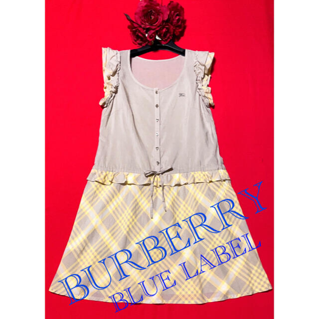 BURBERRY BLUE LABEL(バーバリーブルーレーベル)のBURBERRY BLUE LABEL♡バーバリー・ワンピース レディースのワンピース(ひざ丈ワンピース)の商品写真