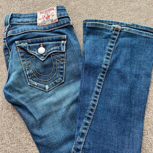 TRUE  RELIGION レディースブーツカットデニム 24