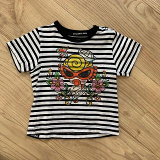 ヒステリックミニ(HYSTERIC MINI)の正規品　ヒスミニ　ボーダー　Tシャツ(Tシャツ/カットソー)