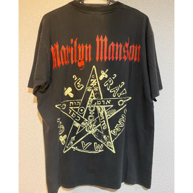 Marilyn Manson マリリンマンソン Tシャツ KOHH着 rap T