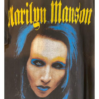 Marilyn Manson マリリンマンソン Tシャツ KOHH着 rap Tの通販 by ...