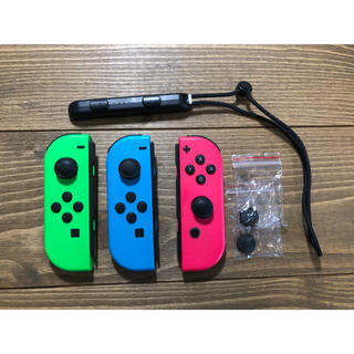 ニンテンドースイッチ(Nintendo Switch)のジョイコン　JOY-CON グリーン/ブルー/ピンク(その他)