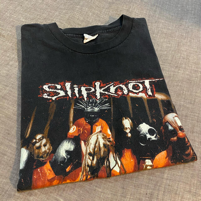 slipknot tシャツ　90s メンズのトップス(Tシャツ/カットソー(半袖/袖なし))の商品写真