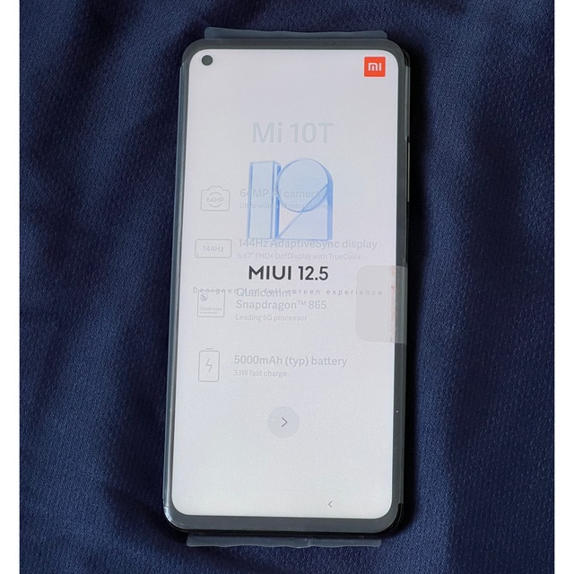 美品 Xiaomi Mi 10T 5G グローバル 8GB/128GB ブラック