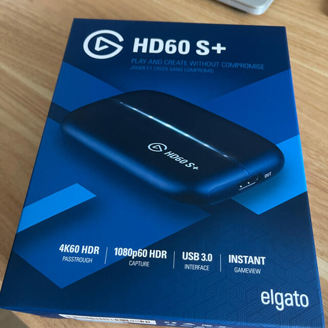 Elgato ゲームキャプチャ HD60 S+ 1080p/60fps 4K60