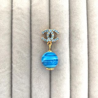 シャネル ピアス(ブルー・ネイビー/青色系)の通販 71点 | CHANELの シャネル ピアス(ブルー・ネイビー/青色系)の通販 71点 | CHANELの