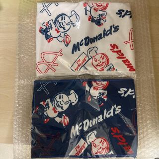 マクドナルド(マクドナルド)のマクドナルド　ひんやりタオル2枚セット(タオル/バス用品)