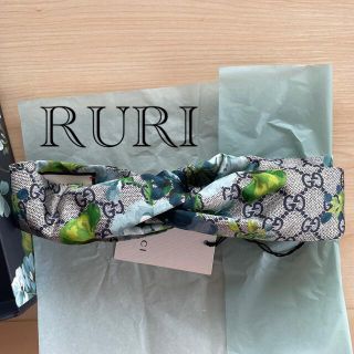 GUCCI ヘアバンド/ヘッドバンド花柄 ブルームス