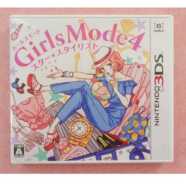 ニンテンドー3DS(ニンテンドー3DS)のGirls Mode 4 スター☆スタイリスト 3DS ガールズモード4  エンタメ/ホビーのゲームソフト/ゲーム機本体(携帯用ゲームソフト)の商品写真