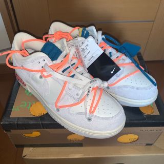 ナイキ(NIKE)のNike x Off-White Dunk Low 27.5cm(スニーカー)