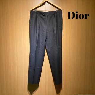 Christian Dior 80'sオールドテーパードスラックス スーツパンツ