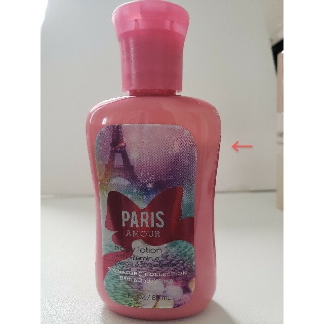 Bath & Body Works(バスアンドボディーワークス)のBath & Body Works PARIS AMOUR 　ボディーローション コスメ/美容のボディケア(ボディローション/ミルク)の商品写真