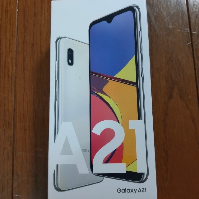 【新品未使用】Galaxy A21 SCV49 SIMフリー　ホワイト