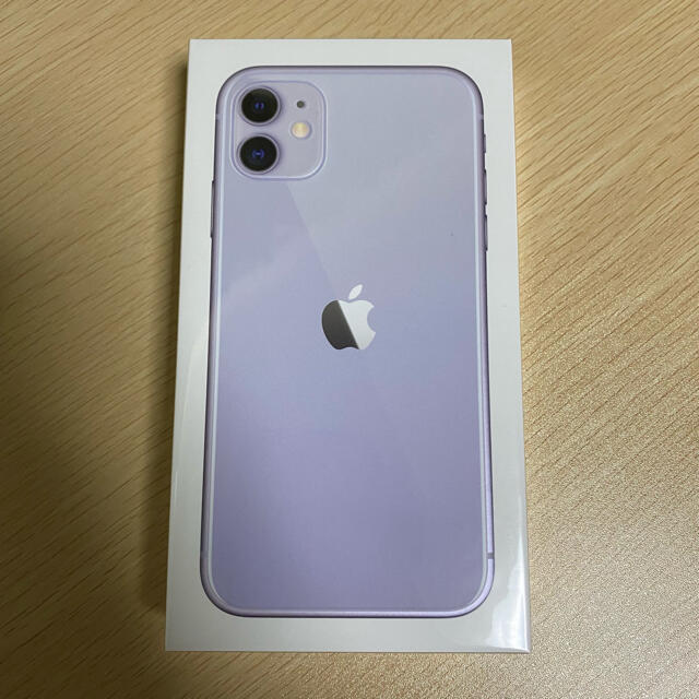 新品未開封 iPhone 11 パープル 64 GB SIMフリー-