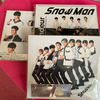 SnowMan CDとクリアファイル(アイドルグッズ)