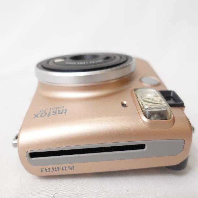 INSTAX　チェキカメラ　ゴールド 6