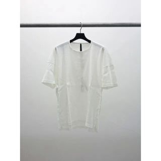 カズユキクマガイアタッチメント(KAZUYUKI KUMAGAI ATTACHMENT)のKAZUYUKI KUMAGAI ビワコットンクルーネックtシャツ(Tシャツ/カットソー(半袖/袖なし))