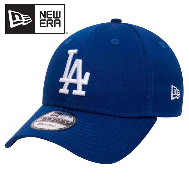 NEW ERA(ニューエラー)のニューエラ キャップ LA ドジャース 青 アジャスタブル ブルー メンズの帽子(キャップ)の商品写真