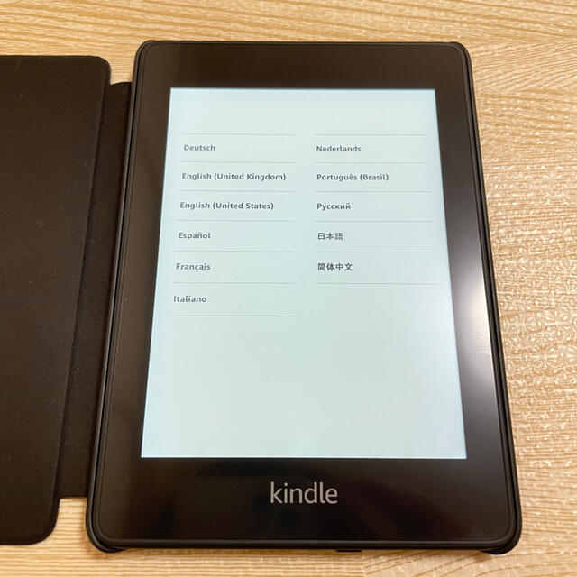 Kindle Paperwhite カバー付き　32GB ブラック 広告つき