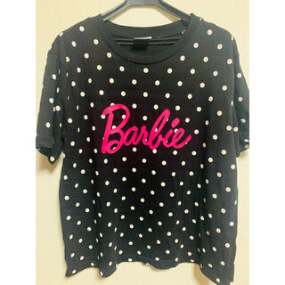 バービー(Barbie)の【バービー】ドット半袖Tシャツ♪~XL~byGU(Tシャツ(半袖/袖なし))