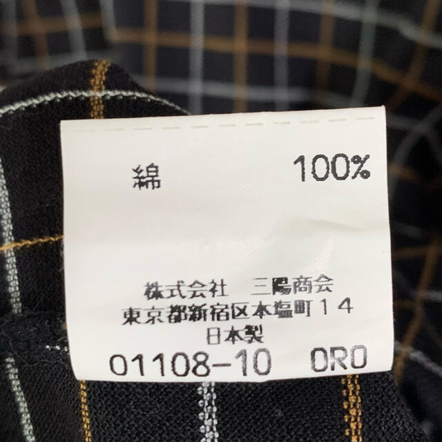 BURBERRY(バーバリー)の【美品・希少】Burberrys ロンポロ チェック ゴルフ ゴールド金具 レディースのトップス(シャツ/ブラウス(長袖/七分))の商品写真