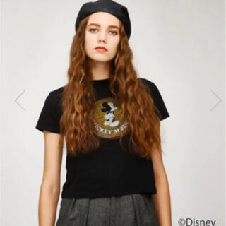 マウジー(moussy)のmoussy Disneyコラボ Tシャツ(Tシャツ(半袖/袖なし))