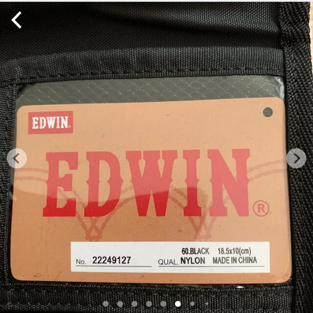 EDWIN(エドウィン)のEDWIN 長財布　新品未使用 メンズのファッション小物(長財布)の商品写真