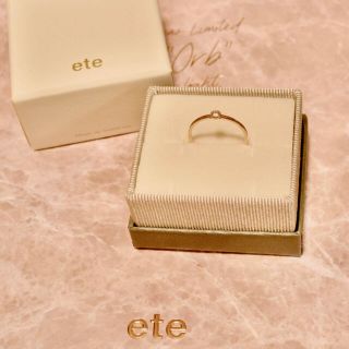 エテ(ete)のete リング(リング(指輪))