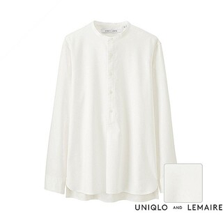 UNIQLO - ユニクロ ルメール プルオーバー スタンドカラーシャツ 