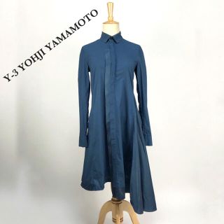 ヨウジヤマモト(Yohji Yamamoto)のY-3 ワイスリー　ヨウジヤマモト　ワンピース  カットソー　レディース　長袖(ロングワンピース/マキシワンピース)