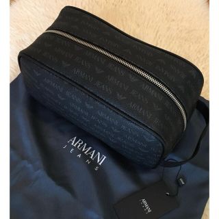 アルマーニジーンズ(ARMANI JEANS)の【新品未使用】ARMANI JEANS アルマーニジーンズ セカンドバッグ(セカンドバッグ/クラッチバッグ)