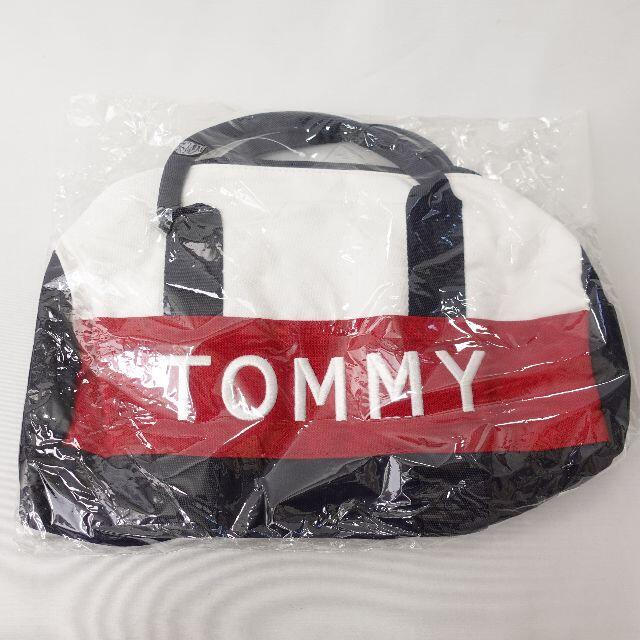 EATME(イートミー)のTommy Hilfiger　バッグ　レディース　ホワイト/ネイビー レディースのバッグ(トートバッグ)の商品写真