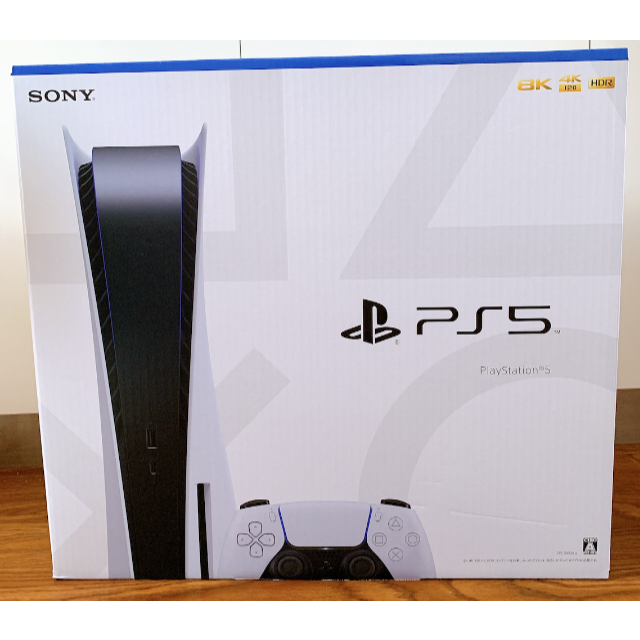 SONY(ソニー)のPS5 プレステ5 プレイステーション5 本体 新品 ディスクドライブ搭載 エンタメ/ホビーのゲームソフト/ゲーム機本体(家庭用ゲーム機本体)の商品写真