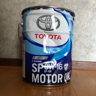 トヨタ(トヨタ)のトヨタ純正エンジンオイル  SP  0W16  20L(メンテナンス用品)