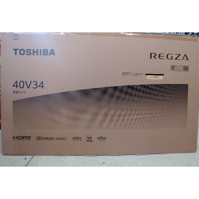 新品未開封TOSHIBA　REGZA40V34