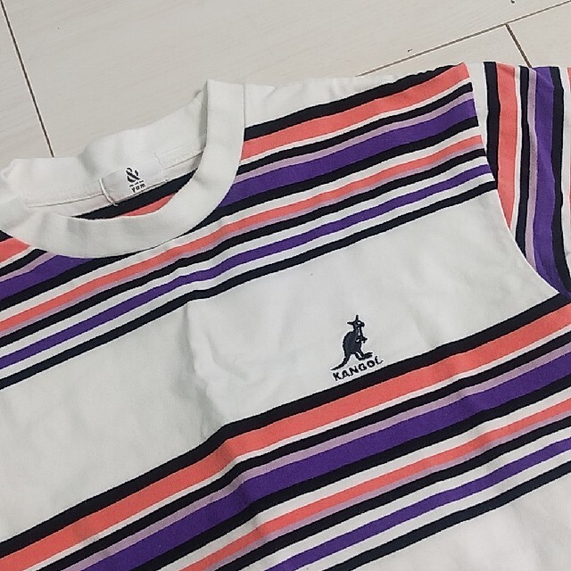 KANGOL(カンゴール)のキッズTシャツ　120cm &yam×ＫＡＮＧＯＬ キッズ/ベビー/マタニティのキッズ服女の子用(90cm~)(Tシャツ/カットソー)の商品写真