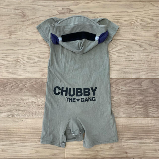 CHUBBYGANG(チャビーギャング)のチャビーギャング　ヘッドホン　ロンパース キッズ/ベビー/マタニティのキッズ服男の子用(90cm~)(Tシャツ/カットソー)の商品写真