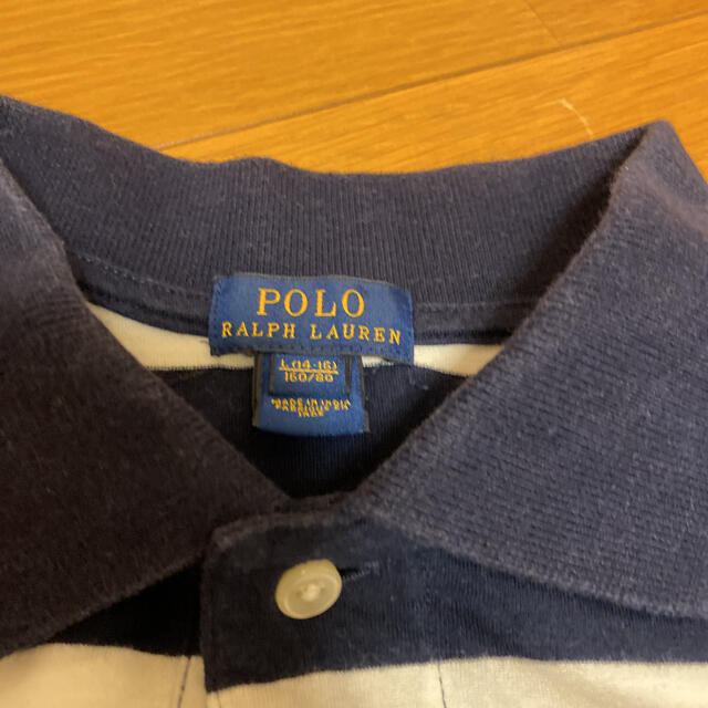 POLO RALPH LAUREN(ポロラルフローレン)のラルフローレン ❤️ポロシャツ　160 キッズ/ベビー/マタニティのキッズ服男の子用(90cm~)(Tシャツ/カットソー)の商品写真