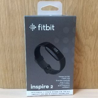 【新品未開封】fitbit inspire2 ブラック フィットネストラッカー(トレーニング用品)