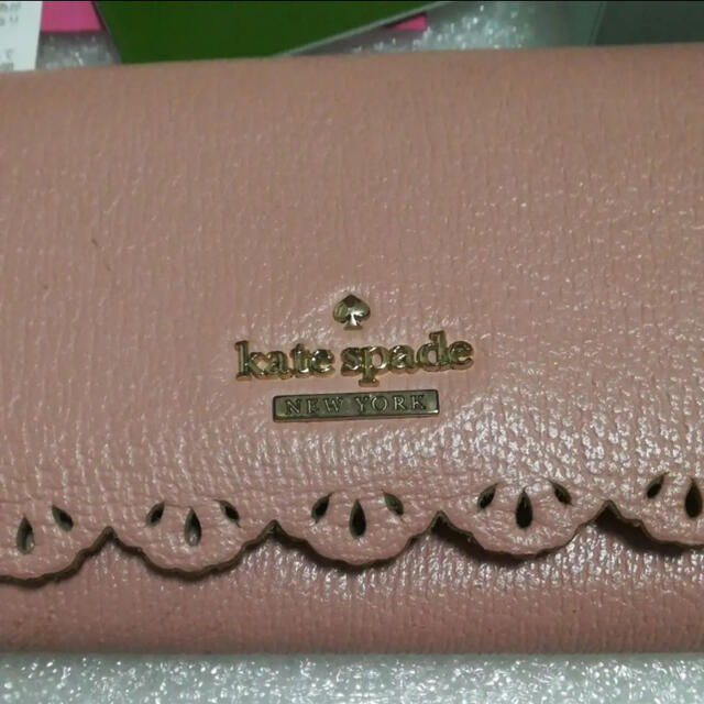 ピンク　リボン　りぼん　財布　kate spade　ケイトスペード　定期入れ 1